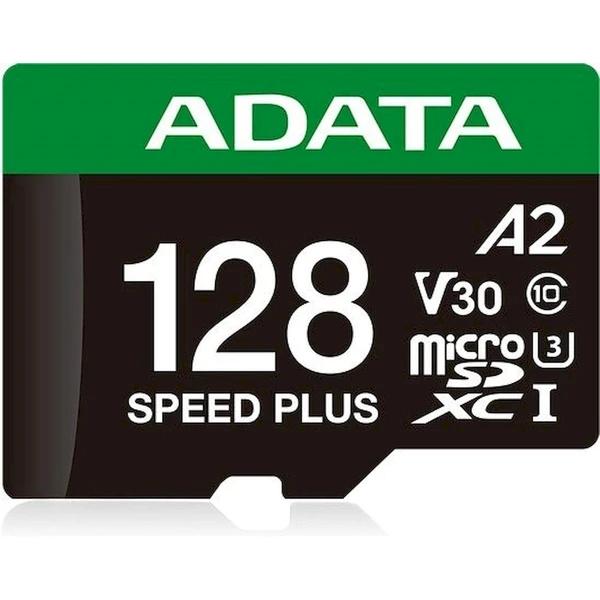 ADATA Speed Plus microSDXC 128GB + SD adaptér - Paměťové karty - Obrázek B4SK000K01