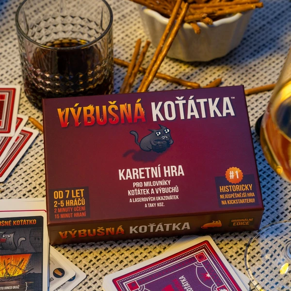 Výbušná koťátka - Karetní hry - Obrázek B522000K01