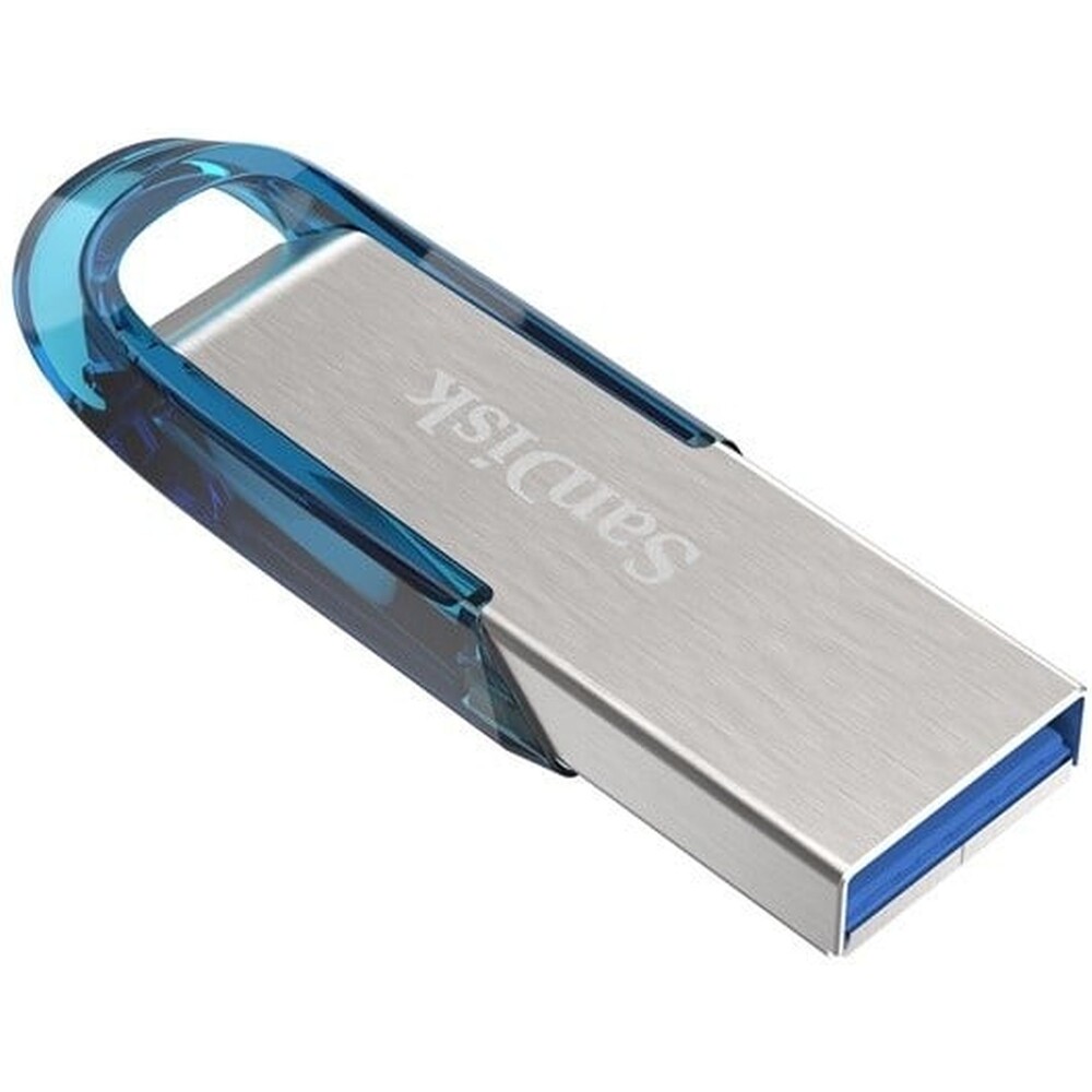 SanDisk Ultra Flair USB 3.0 flash disk 128GB modrý