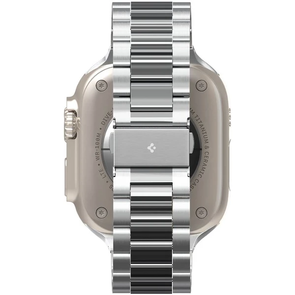 Spigen Modern Fit 316L řemínek Apple Watch 49/45/44/42mm stříbrný - Řemínky - Obrázek B5D5000L01