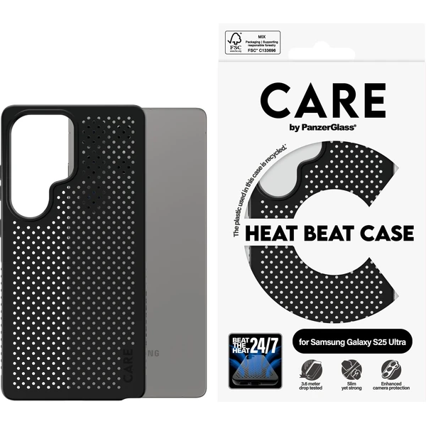 PanzerGlass® CARE kryt Samsung Galaxy S25 Ultra Heat Beat - Pouzdra - Obrázek B5FC000J01