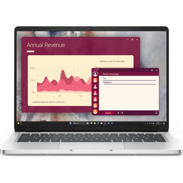 DELL Pro 14 YHJCR Stříbrná