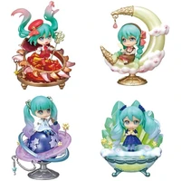 Sada 4 minifigurek Re-Ment Hatsune Miku (Starrium  edice) 6 cm - Figurky