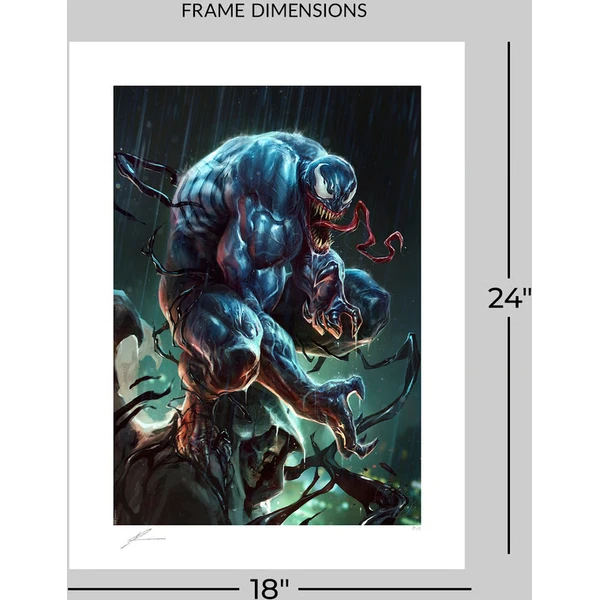 Art Print Sideshow Marvel - Venom  46 x 61 cm (bez rámu) - Dekorace - Obrázek B5VG000L01