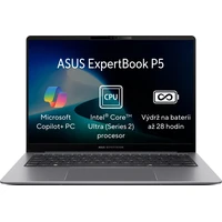 ASUS ExpertBook P5 (P5405CSA-ULTRA7X) šedý - Notebooky