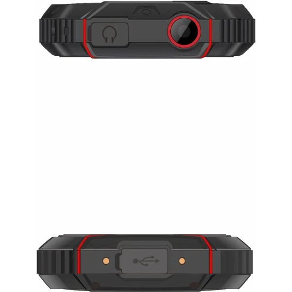EVOLVEO StrongPhone W4 DualSIM černo-červená - Mobilní telefony - Obrázek B5Z7000701