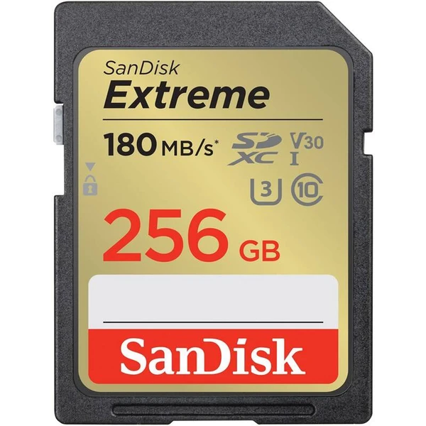 SanDisk SDXC karta 256GB Extreme - Paměťové karty - Hlavní obrázek