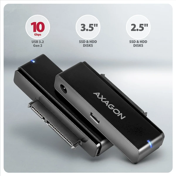 AXAGON ADSA-FPX USB-C Redukce - Externí boxy - Obrázek B64D000L01
