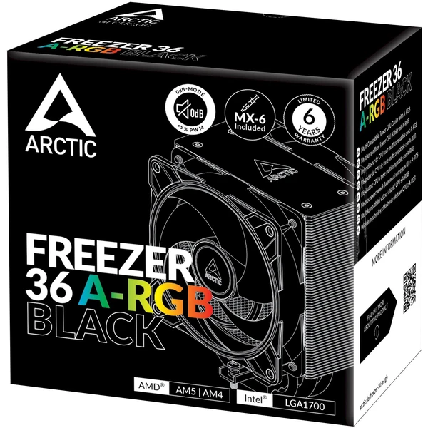 Arctic Freezer 36 ARGB černý - Chladiče - Obrázek B669000K01