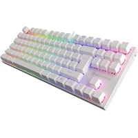 Genesis THOR 303 TKL Outemu Peach Silent mechanická klávesnice US bílá - Klávesnice