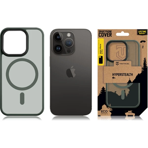 Tactical MagForce Hyperstealth kryt iPhone 14 Pro Forest Green - Pouzdra - Obrázek B6G1000701