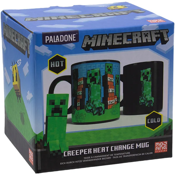 Hrnek měnící Minecraft Creeper - Hrnky - Obrázek B6J0100501
