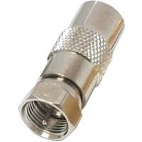 PremiumCord Koaxial F/PAL redukce stříbrná - Kabely a redukce