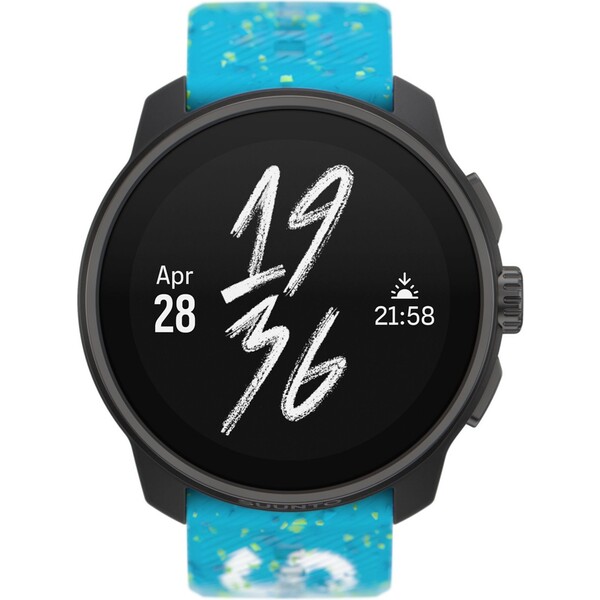 Suunto Race S chytré hodinky modré Modrá