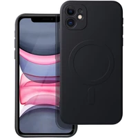Smarty Mag silikonový kryt s MagSafe iPhone 11 černý - Pouzdra