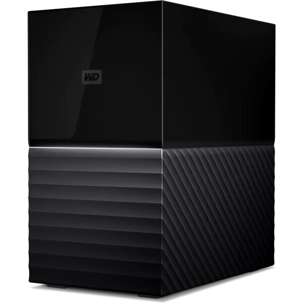 WD My Book DUO 24TB Dva externí 3.5" disky USB 3.1 WDBFBE0240JBK-EESN Černá