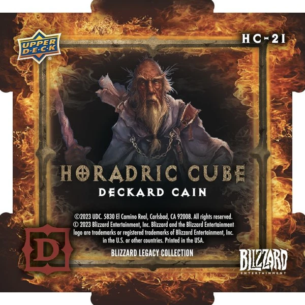 Upper Deck - Blizzard Legacy Collection - Blaster balíček - Blizzard karty - Obrázek B7C1000K01