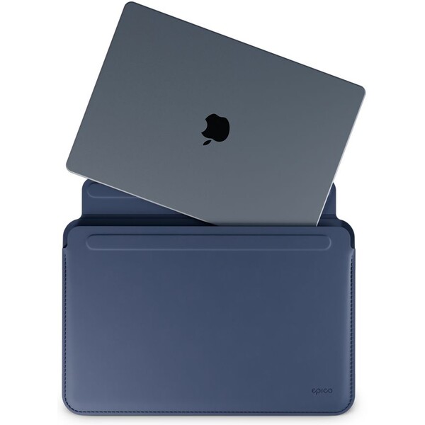 Epico Leather Sleeve MacBook Air 15" tmavě modrý