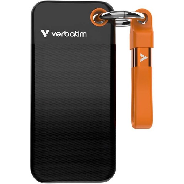 VERBATIM Pocket SSD 1TB, oranžová Oranžová