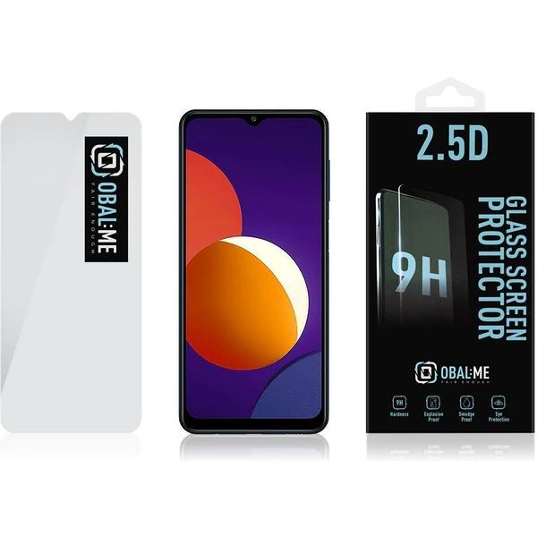 Obal:Me 2.5D tvrzené sklo Samsung Galaxy M12/A32 5G/A12/A02s čiré - Ochranné folie a skla - Obrázek B7K6000701