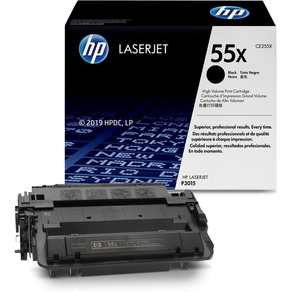 HP CE255X č. 55X Černá originální - Tonery - Obrázek B7PE100501