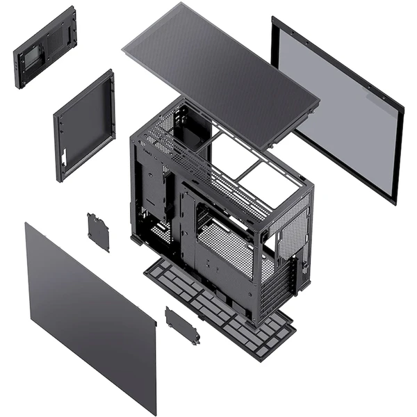 Jonsbo D41 MESH Screen černá - Počítačové skříně - Obrázek B7UD000K01