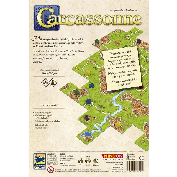 Carcassonne - Deskové hry - Obrázek B826000N01