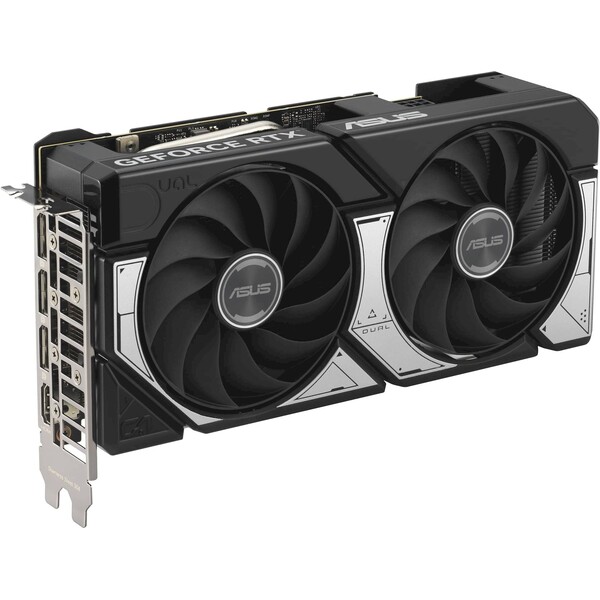 ASUS Dual NVIDIA GeForce RTX 5060 Ti 8GB GDDR7 OC (90YV0MP2-M0NA00) Černá/stříbrná