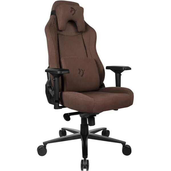 AROZZI VERNAZZA Supersoft herní židle hnědá