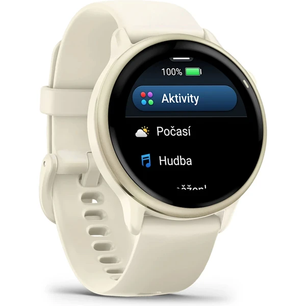 Garmin vívoactive 6 Lunar Gold s řemínkem Bon - Chytré hodinky - Obrázek B8NE000J01