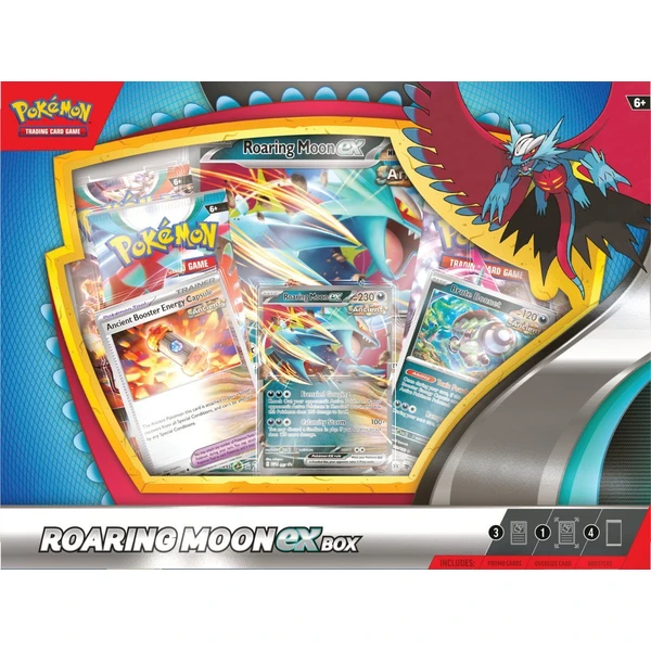Pokémon TCG: Roaring Moon / Iron Valiant ex Box - Pokémon karty - Obrázek B8O8G00101