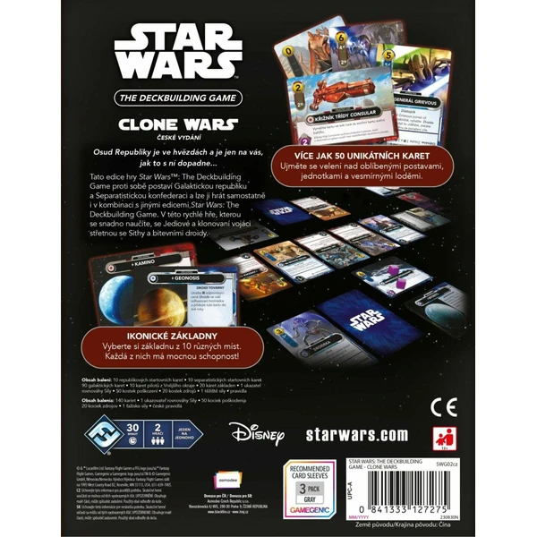 Star Wars: The Deckbuilding Game - Clone Wars CZ - Deskové hry - Obrázek B8TD000L01
