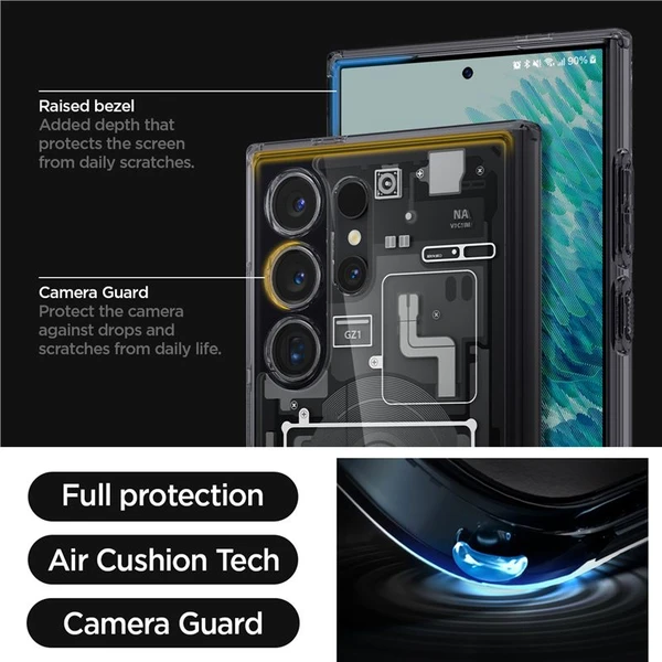 Spigen Ultra Hybrid kryt Samsung Galaxy S24 Ultra zero one - Pouzdra - Obrázek B963000N01