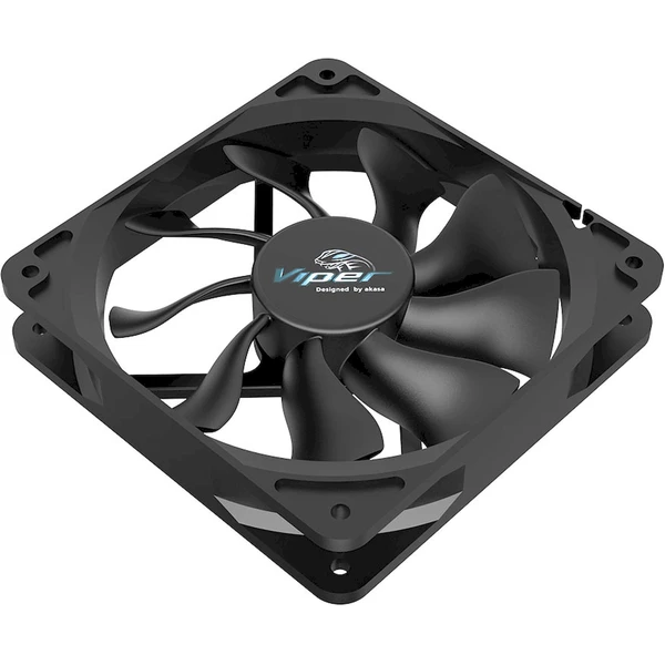 Akasa VIPER S-flow 120mm černá - Ventilátory pro PC - Obrázek B9BJ000K01