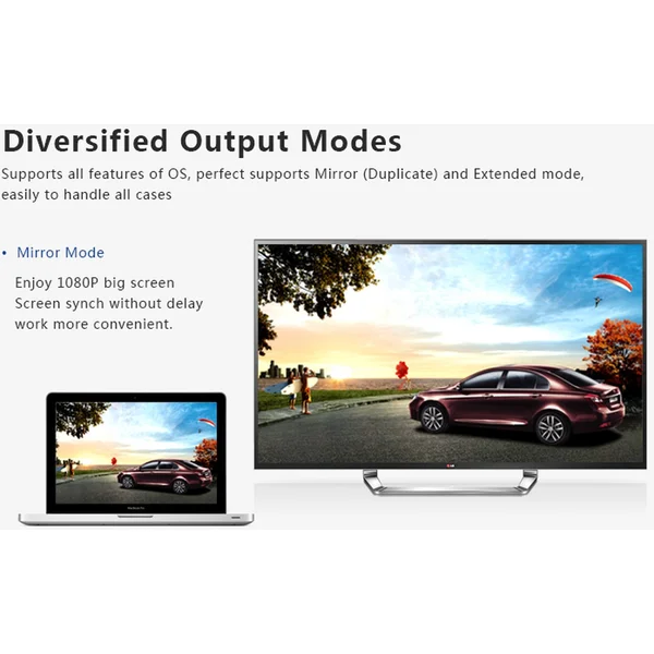 PremiumCord Mini DisplayPort -> HDMI/DVI-I/VGA redukce stříbrná - Kabely a redukce - Obrázek B9H0000401