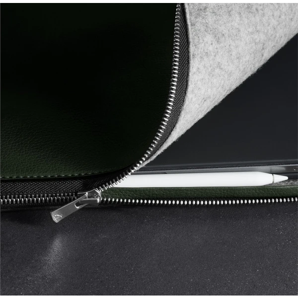 Woolnut Leather Folio kožené pouzdro iPad Pro 11"/iPad Air 11" tmavě zelené - Pouzdra - Obrázek B9LR100501