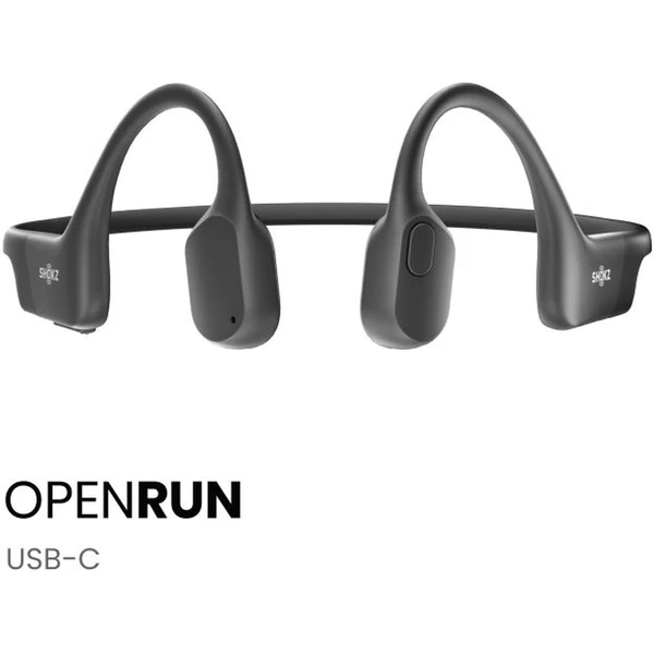 Shokz OpenRun (USB-C) bezdrátová sluchátka černá - Sluchátka - Obrázek B9TA000N01