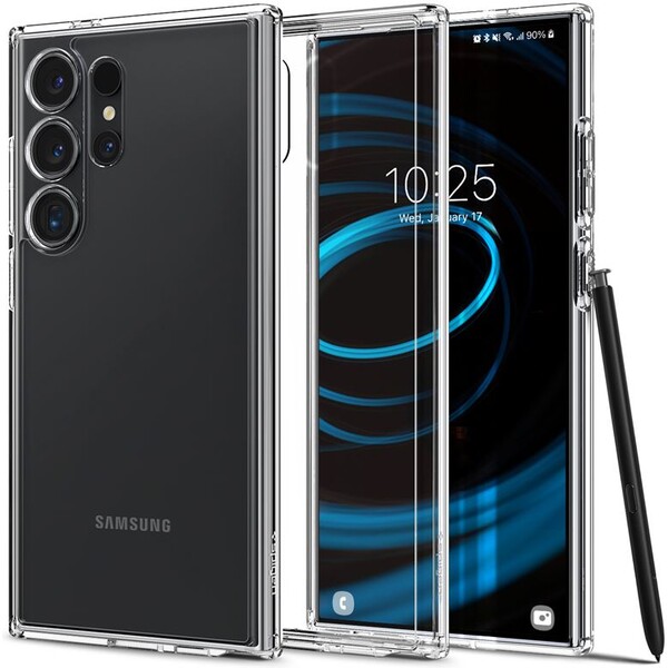 Spigen Ultra Hybrid, crystal clear kryt Samsung Galaxy S24 Ultra