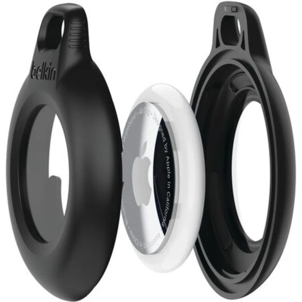 Belkin Secure Waterproof vodotěsné pouzdro na AirTag s kroužkem černé - Pouzdra - Obrázek BBCF000O01