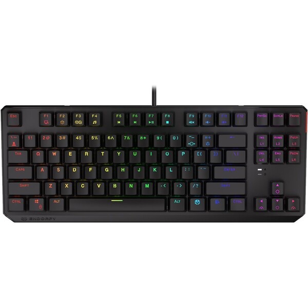 Endorfy Thock TKL Kailh Red CZ/SK klávesnice černá EY5C004 Černá