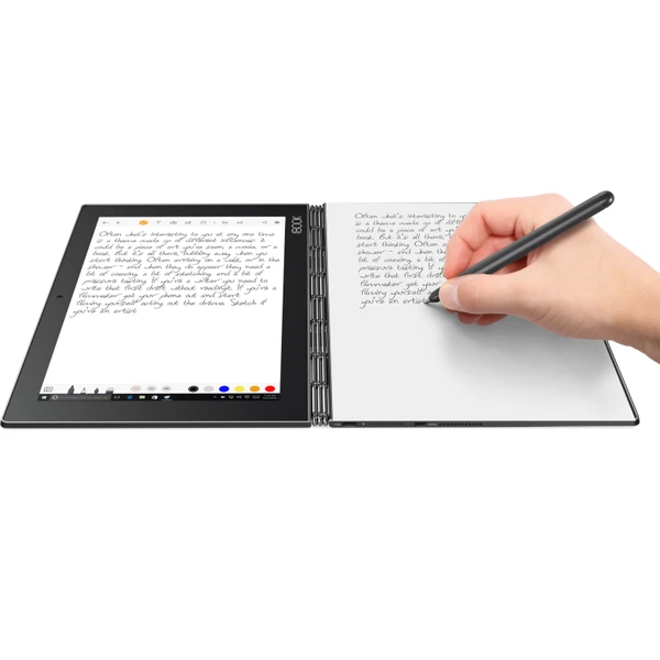 Lenovo Yoga Book 64GB Wi-Fi Windows 10 Pro černá - 2v1 notebooky - Obrázek BBEH000101