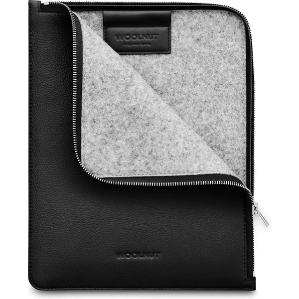 Woolnut Leather Folio kožené pouzdro iPad Pro 11"/iPad Air 11" černé - Pouzdra - Obrázek BBJR100501