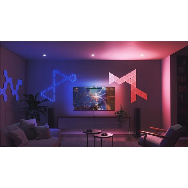 Nanoleaf 4D TV Screen Mirror + chytré LED pásky Starter Kit 4 metry pro televize až do 65'' / 165cm - Chytrá osvětlení - Obrázek BBK2000K01