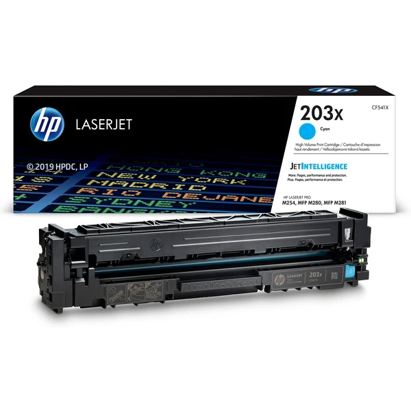 HP CF541X č. 203X Azurová originální - Tonery - Obrázek BCXUF00101