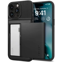 Spigen Slim Armor CS kryt iPhone 15 Pro Max černý - Pouzdra