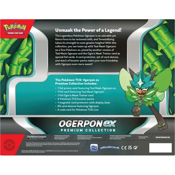 Pokémon TCG: Ogerpon ex Premium Collection - Pokémon karty - Obrázek BDBA000J01
