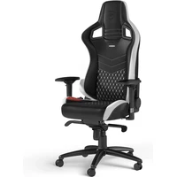 noblechairs EPIC Real Leather herní židle černobílá - Židle