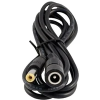 PremiumCord 5,5mm/2,1mm prodlužovací napájecí kabel 1,5m černý - Kabely a redukce