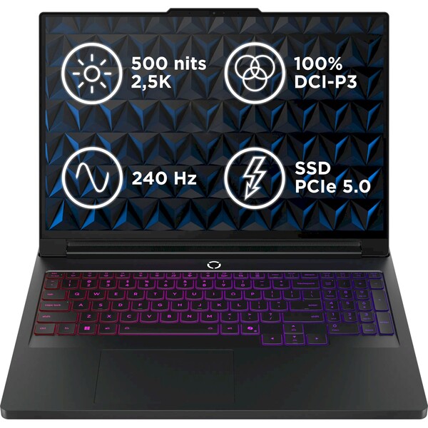 Lenovo Legion Pro 7 16IAX10H 83F50096CK Černá