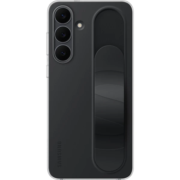 Samsung Standing Grip kryt s popruhem Galaxy S25 FE černý - Pouzdra - Obrázek BFDH000K01